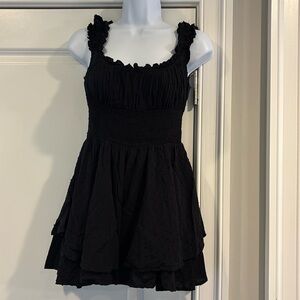 Women's Urban Outfitters Rosie Smocked Tier Romper, Medium, Exc worn Condition